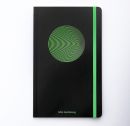 Ukeplanlegger Notatbok 4 (sort/grønn)